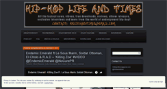 Desktop Screenshot of hiphoplifeandtimes.com