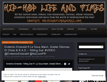 Tablet Screenshot of hiphoplifeandtimes.com